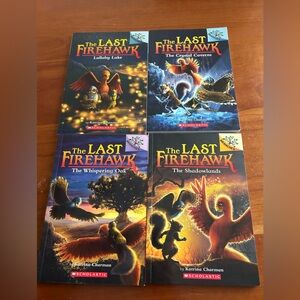 Lot of 4 The Last Firehawk Series Branches Scholastic Books Katrina Charman